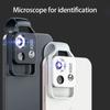 High Resolution Optics Easy Carry Microscope Featuring CPL Filter & 200x Zoom Build in LED Light for Reduced Reflection