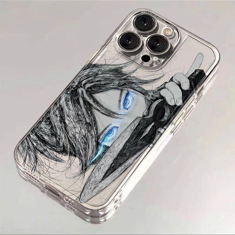 

Крутой Аниме Ковбой Чехол для Телефона Для iPhone 17 16e 16 15 14 13 12 11 Mini Air Pro Max X XR XSMax Plus Прозрачный Мягкий Задний Чехол iPhone 16 ProMax