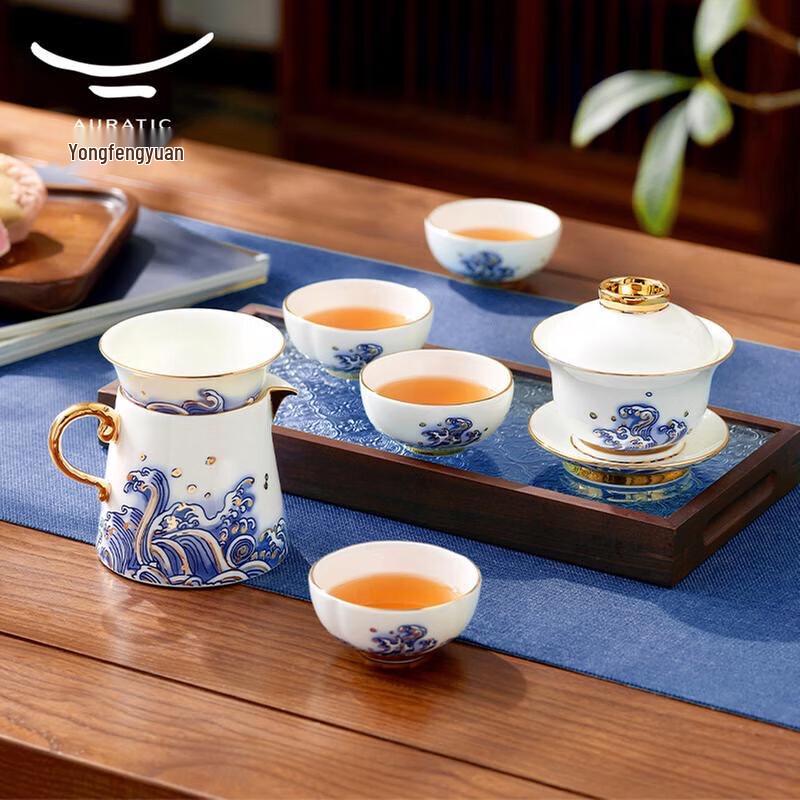 Yongfengyuan Pearl of the Sea Ceramic Tea Set