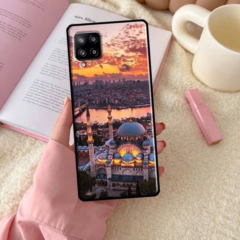 Turkey Istanbul Scenery Building Case For Samsung Galaxy A54 A34 A14 A13 A12 A22 A32 A52 A72 A51 A71 A53 A52S Back Cover