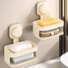 No-Punch Wall-Mounted Draining Soap Shelf