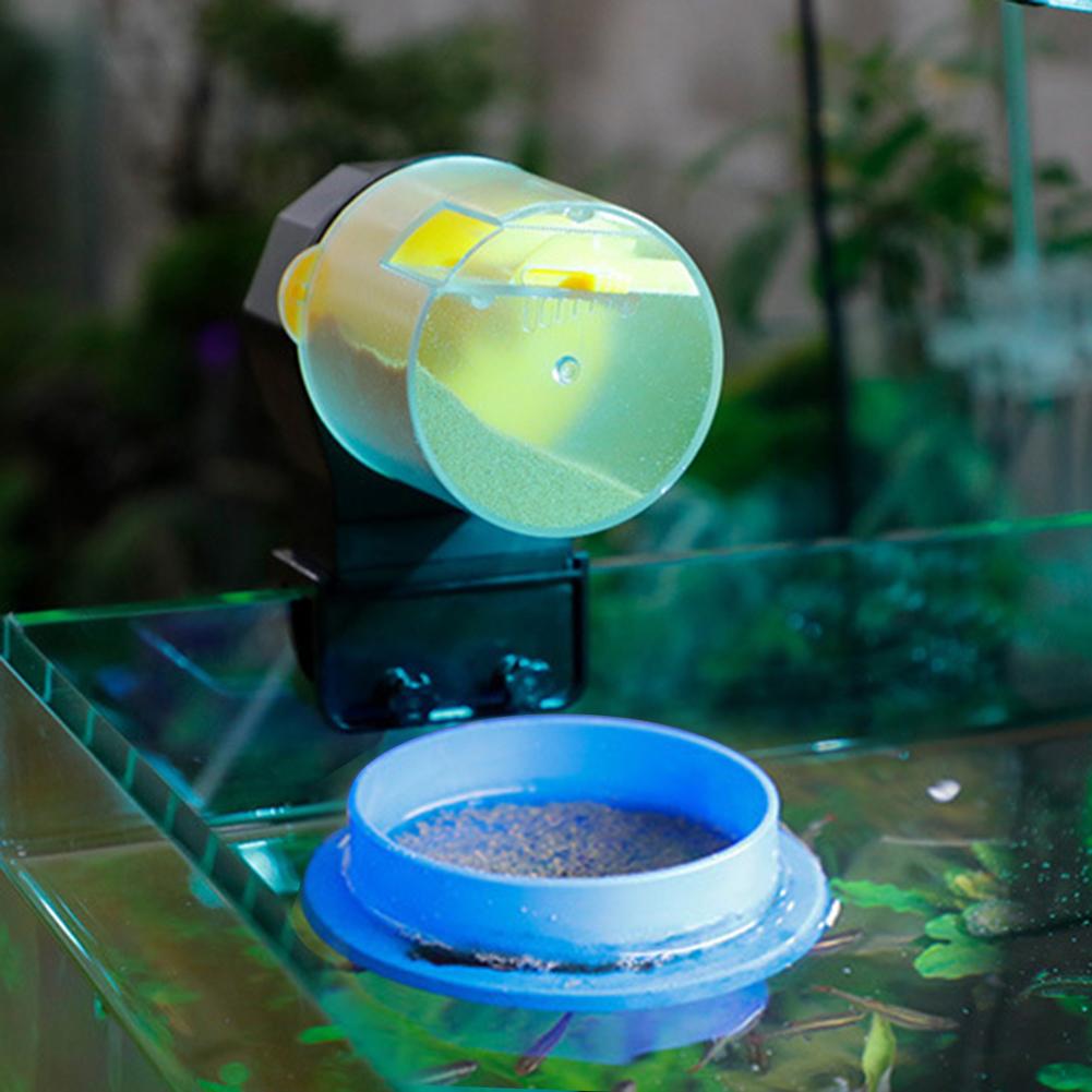 Automatic Fish Feeder Auto Fish Food Dispenser Fish Tank Feeder for Aquarium and Turtle Tank