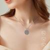 Eudora 925 Silver Viking Wolf Crow Necklace for Women Man Compass Tree of Life Runes Amulet Pendant Personality Jewelry