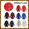 2022 New Fashion European And American Boys' Formal Coat In Solid Color Stylish Steampunk Retro Stand Collar