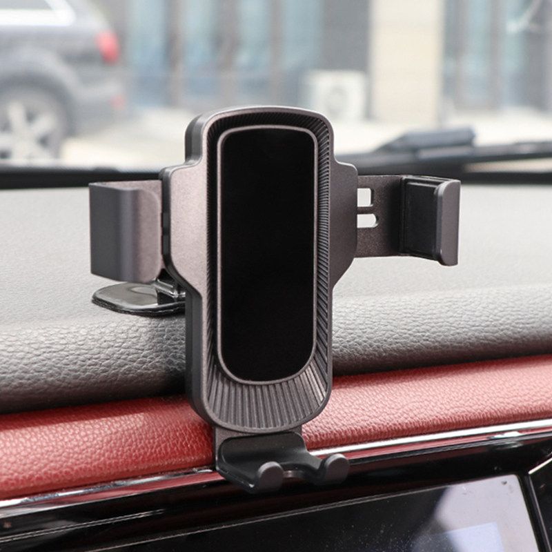 Curved Surface Paste Table Top on-Board Bracket Dashboard Dashboard Clip Thick Mobile Phone Gravity Support Navigation Holder Neutral