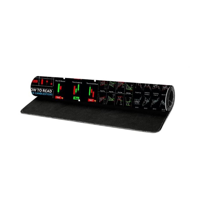 Computer Mousepad AntiSkid Rubber Backing Easy Clean Fabric Top Workspaces Protections Desk Mouse Pad Accessories