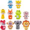 KOMBIUDA 2 Sets Animal Finger Puppets Toys for Toddlers Finger Play Role Playing Storytelling Party Favors Toddler Games