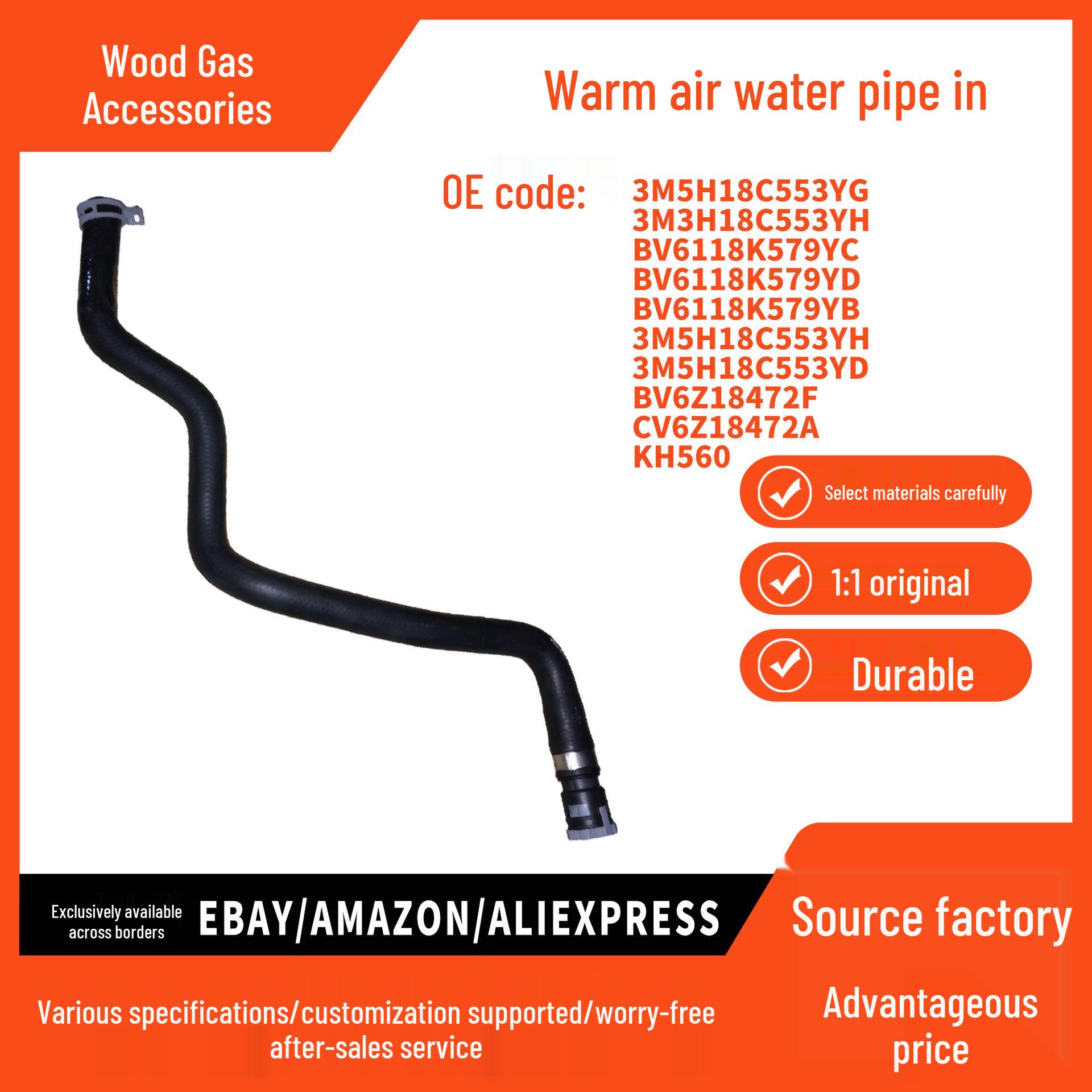

Heater Water Hose for Ford Focus 2005–2012 2.0T Radiator Inlet pokess