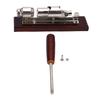 Nutcracker Pecan Nut Cracker Opener Tool with Ergonomic Wood Handle Walnut Pecan Sheller Machine for Home Kitchen