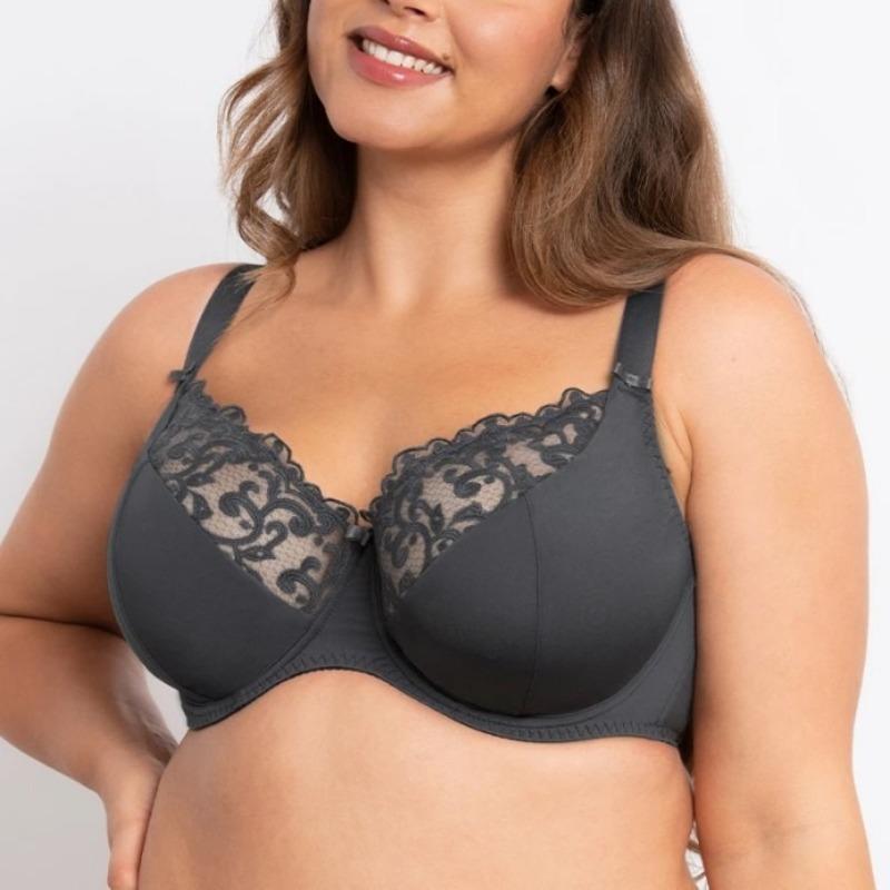 European and American Super Large Cup Underwire Bra for Large Breasts