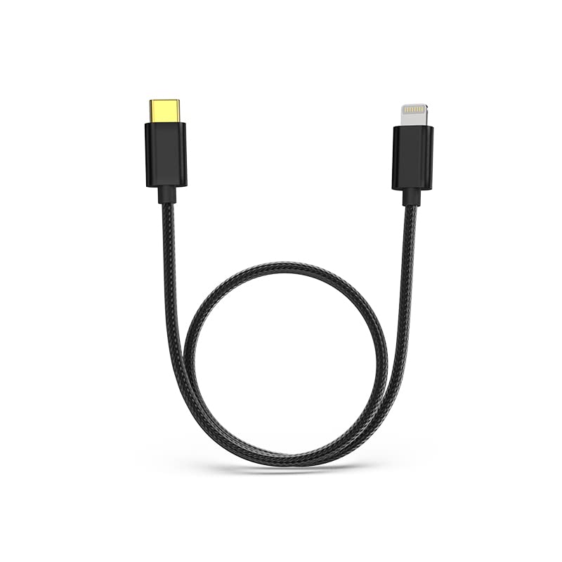FiiO LT-LT4 [Official Japanese Retailer Product] 50cm OTG Cable, Lightning Type-C To Lightning