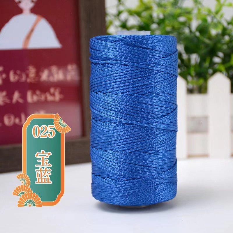 Mercerized Ice Hemp Thread 100G Shaft Medium And Thin Hollow Thread Sun Hat Shoes Crochet Hand-Woven Thread Full Free Shipping