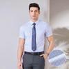 Toluoman Unisex Striped Short Sleeve Uniform Shirt