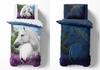 Fluorescent Cotton Bedding 160x200cm Horse