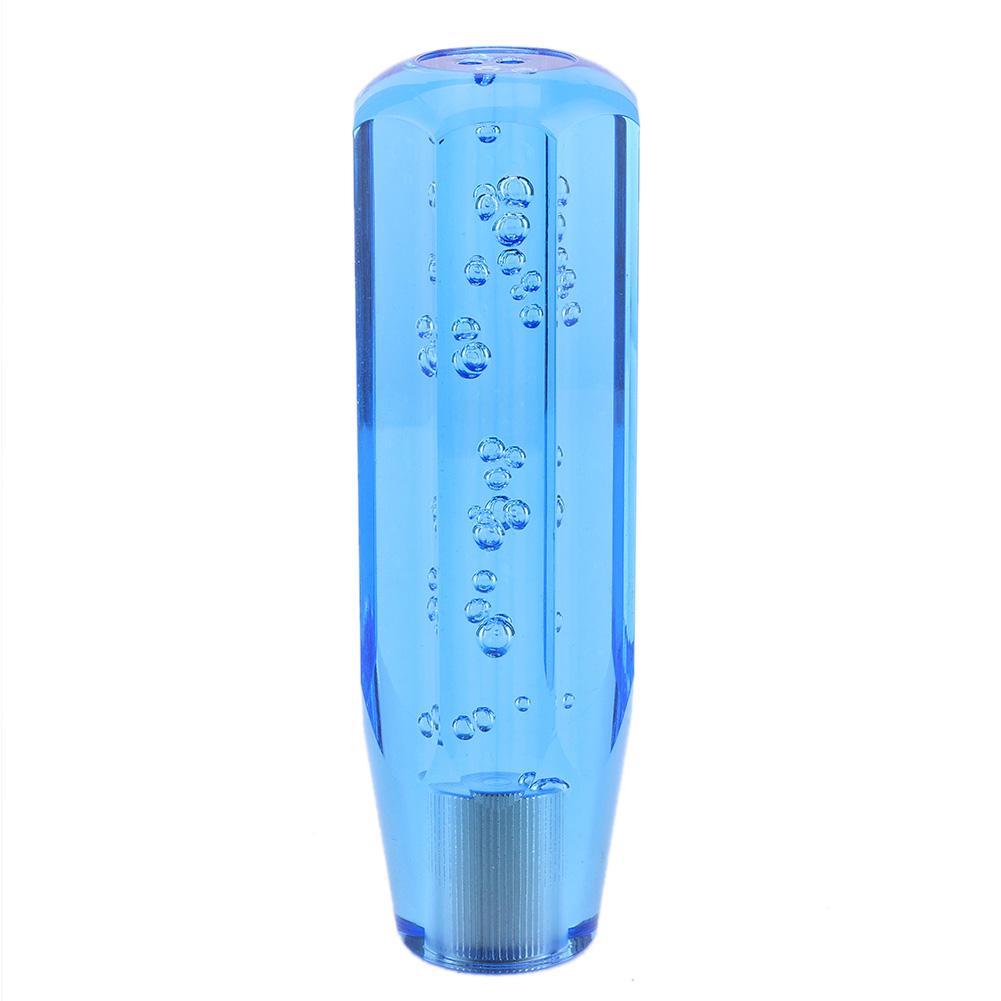 15cm 5.9in Crystal Car Shift Knob Gear Stick Lever Universal for Manual Transmission VehiclesBlue