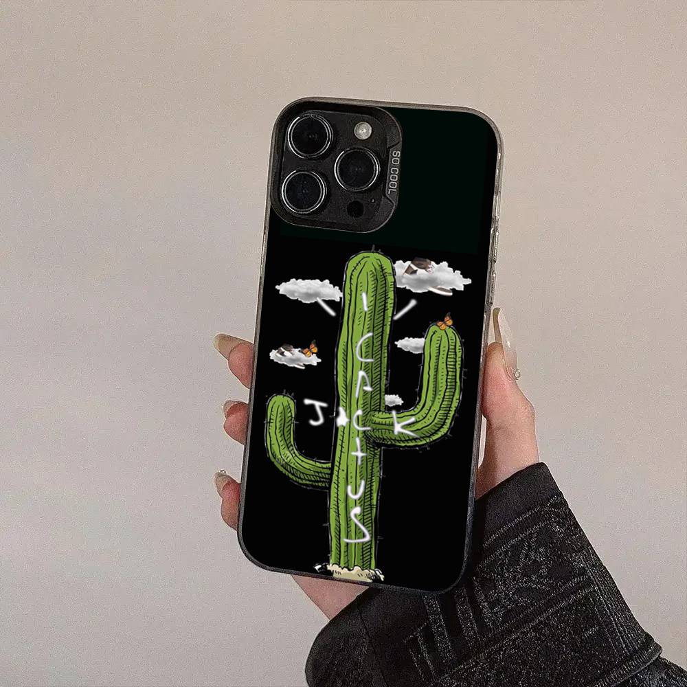 Chris Brown American Rapper Colored Silver Frosted For IPhone Phone Case 17 16 15 14 13 12 11 Pro Max XR Plus Shockproof