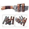 Leather IWB Belt Rings Waist Rings Double Straps Screws Kit For Cutter Sheath Scabbard Holsters Making Hardware Parts