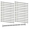Nickel Plated For M3 Door Handle Screws Set of 25 for Long Lasting Use