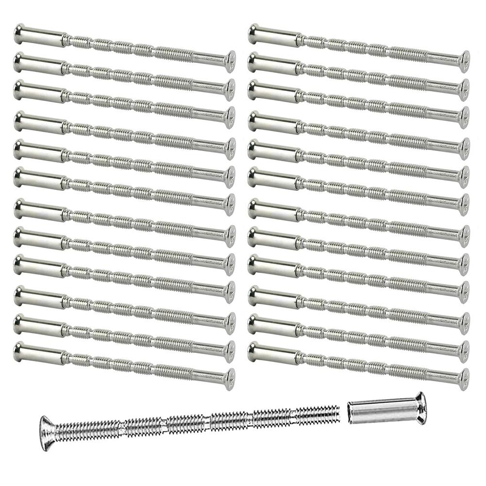 Nickel Plated For M3 Door Handle Screws Set of 25 for Long Lasting Use