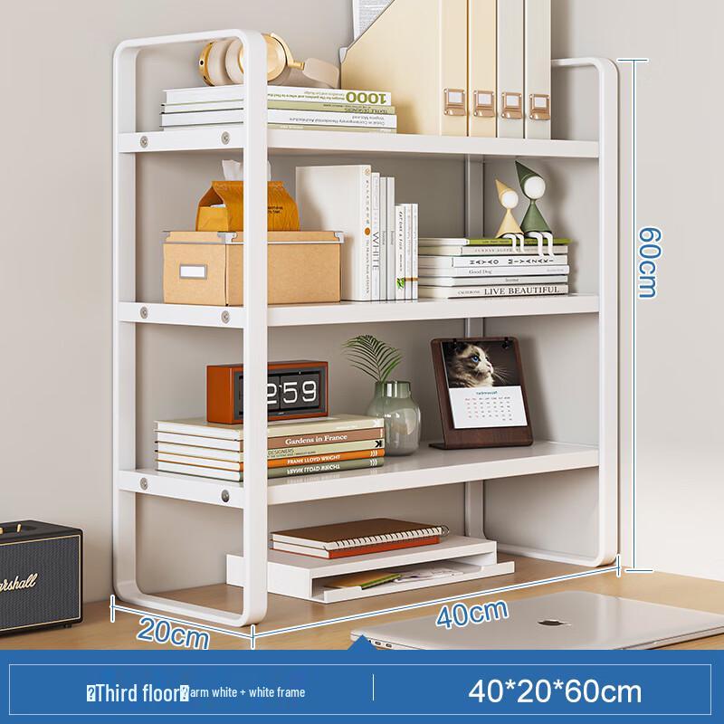 Yonglian 3-Tier Desktop Bookshelf Storage Rack