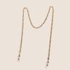 Trendy European & American Gold Metal Women's Eyewear Jewelry Chain