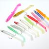 12pcs Soft Fishing Lures Mixed Color Artificial Bait Sports Silicone Bait Shad  Fishing