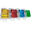 1Pcs Terminal Block UKK80A Din Rail 1 In Many Out Distribution Box Universal Electric Wire Connector Red Yellow Blue Green