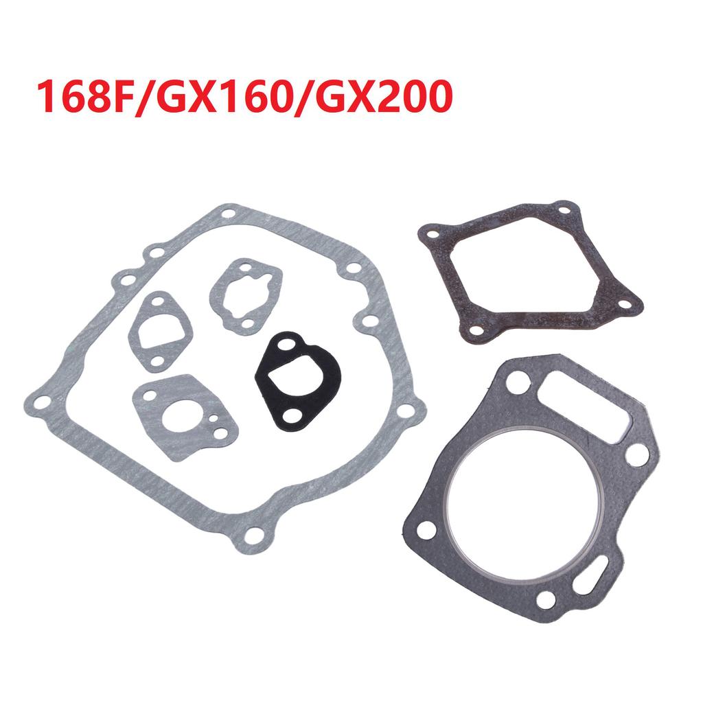 Engine Gasket Set For GX160 GX200 168F/170F 2-3KW Engine Petrol Generator Trimmer High Quanlity Hot Sale