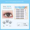 DIY Adhesive False Eyelashes Sweet Glue Free Fake Lashes Self-adhesive Lash Clusters  Women/Girls