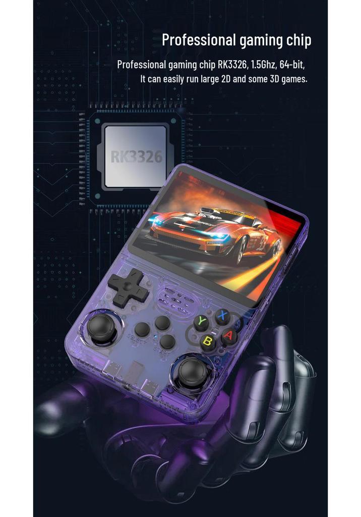 R36S Dual System Open-Source Handheld Console: Portable Retro Arcade with 3D Nostalgic Gaming