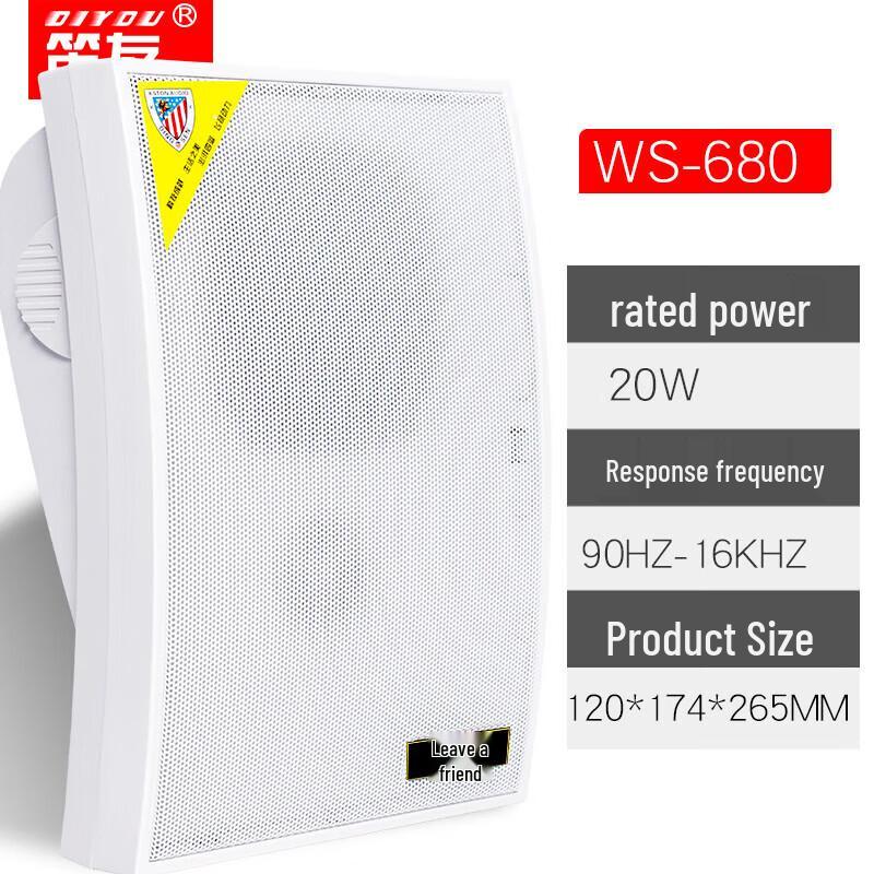 Diyou Wall-Mounted Speaker System CN Plug (adapter Included)