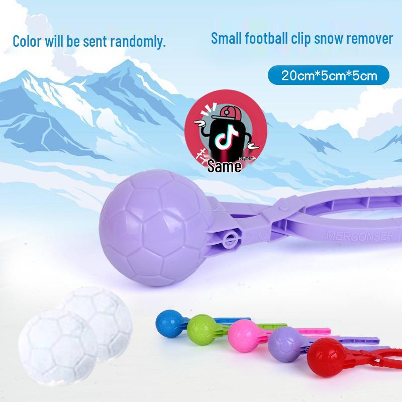 Children s Snow Play Set: Heart and Duck Snowball Clips, Snowman Molds, Snowball Fight Tools.