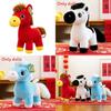 Chinese Zodiac Horse Plush Toy With Pp Cotton Filling For New Year Gifts And Collectors