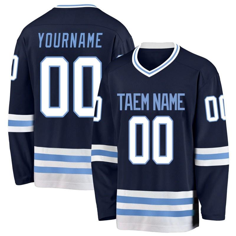Mens Long Sleeve Duck Print Hockey Jersey T-Shirt Loose Fit Casual Sport Tee Youth