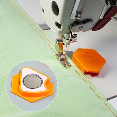 1 stücke Magnetische Nahtführung Für Nähmaschine Polygonal Anti-Curling Positionierer Universal Positionierung Werkzeug Nähzubehör