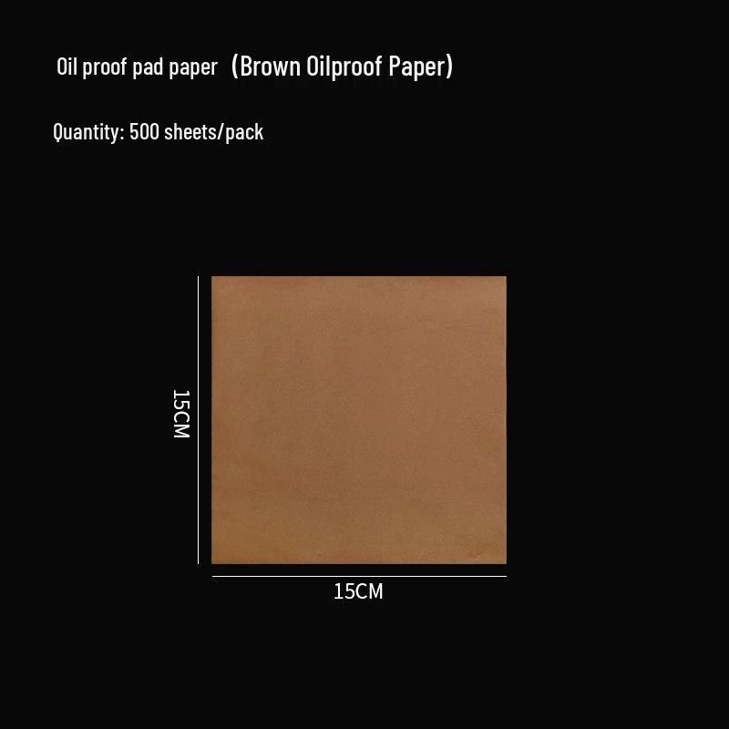 Oil-Proof Food-Grade Baking Paper: English Newspaper Design for Hamburgers and Placemat Use