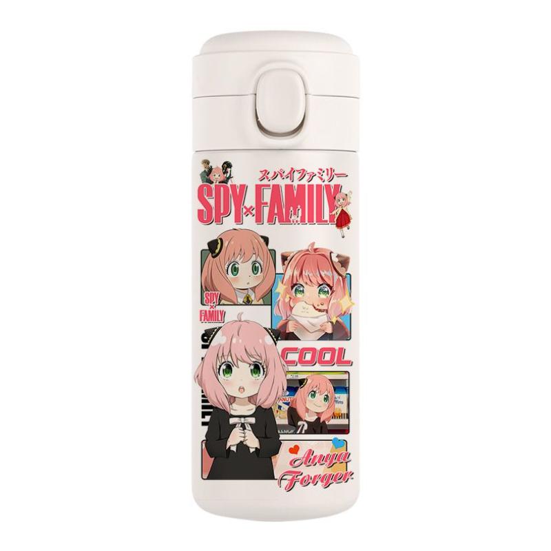 SPY×FAMILY thermos cup Anya Forger Two-dimensional lovers water cup Cute anime men and women portable takeout tour car