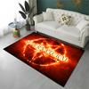 Tappeto SPN Supernatural Dean Sam per Stanza dei Giochi, Camera da Letto, Soggiorno, Divano, Decorazione Casa, Tappeto per Area Bambini, Tappetino Antiscivolo, Regalo