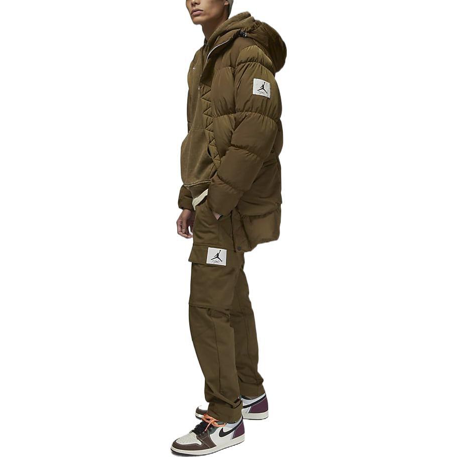 Jordan Cargohose mit Logo-Print und Knöpfen Herren Unterteile Grün DQ7343-385