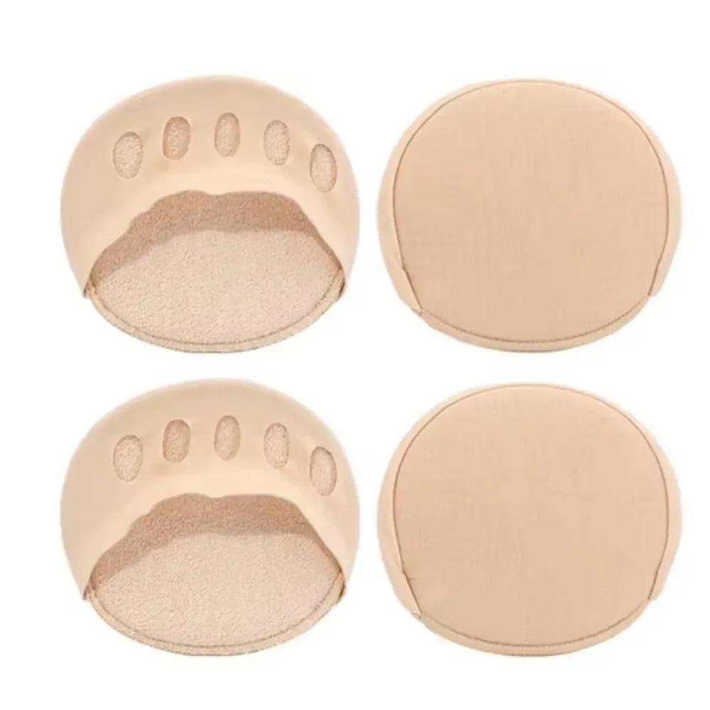 2/4pcs Five Toes Forefoot Pads for Women High Heels Half Insoles Invisible Foot Pain Care Absorbs Shock Socks Toe Pad Inserts