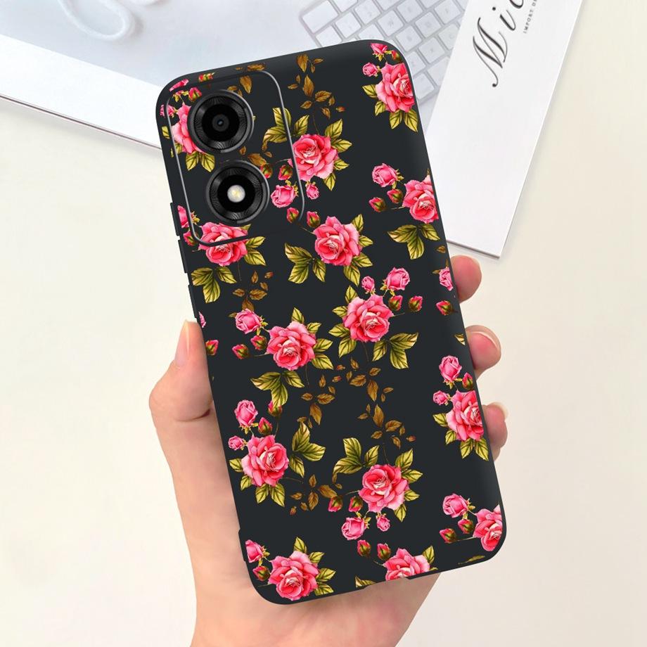 Per Motorola Moto E14 Custodia Cover 6.56" Lusso Morbido Silicone Custodia Telefono Fundas Per Motorola E14 MotoE14 Custodia TPU Protezione Fotocamera