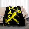 3D MASK Cartoon Blanket Jim Carrey Pattern Bedroom Living Room Home Decoration Picnic Blanket Children's Room Blankets for Beds