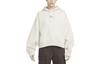 Sweatshirts Women's Ecru Hooded Moderate Regular DQ5807-104