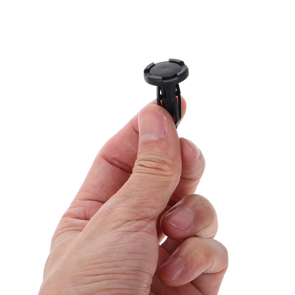 DECORNIJIA 50pcs Car Push Retainer Clip Nylon Bumper Fixture Kit Auto Front Bumper Grille Fastener Installation