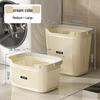 Large Portable Laundry Basket - Breathable, Plastic Storage Bin for Dirty Clothes In Bathroom or Dormitory