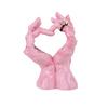 Skeleton Hand Figurine Halloween Gothic Love Heart Gesture Bone Hand