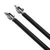 2Pcs 15cm Front Bumper Lip Splitter Struts Rods Support Bars Adjustable Carbon Fiber for Side Skirts Front Rear Lips