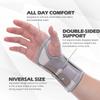 Adjustable Wrist Protector Breathable Wrist Support Carpal Tunnel Hand Brace Women Men Bodybuilding Gym Crossfit Sport Wristband