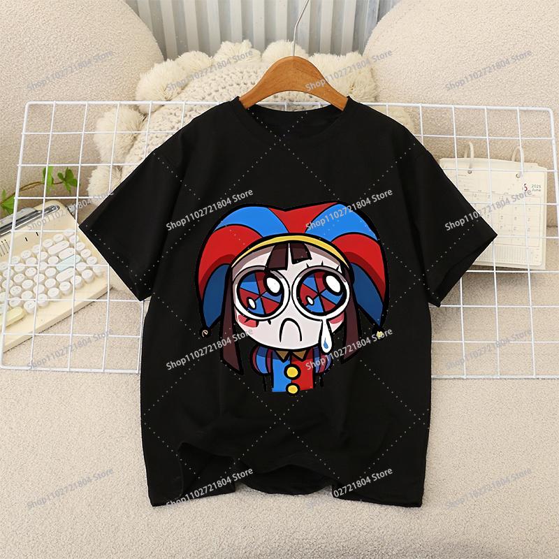 Cute Amazing Digital Circused Tshirt Boys Girls Birthday Tees GiftShort Sleeve Summer Clothing Fashion Comfortable Casual Tops