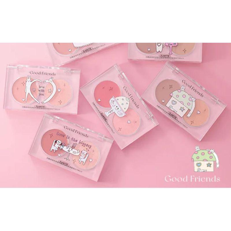 FLORTTE - Special Edition Multi-Purpose Duo Blusher (1-3)